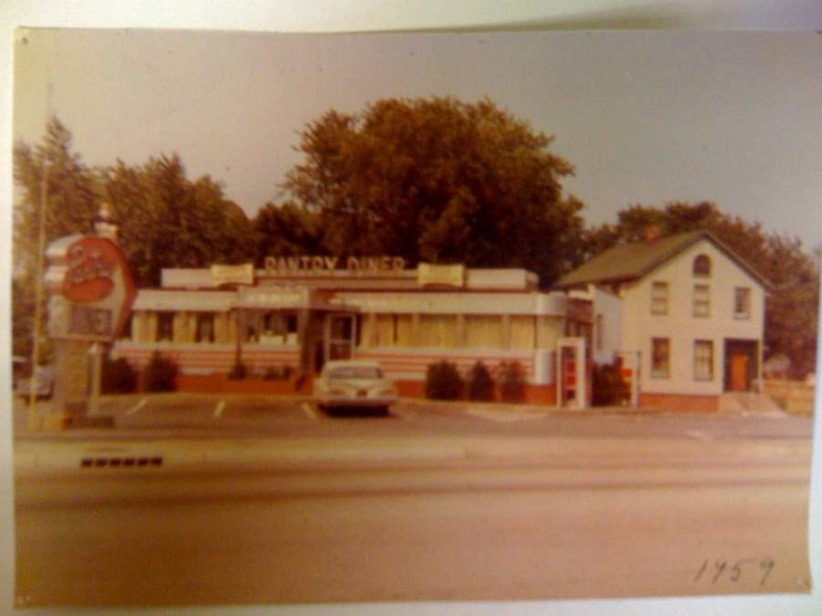The second Pantry diner in Rockville Centre, New York circa 1958.