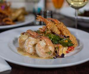 The Pantry RVC, Rockville Centre brunch and dinner restaurant, shrimp duo scampi duo