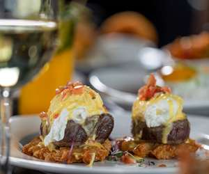 The Pantry RVC, Rockville Centre brunch and dinner restaurant, steak and eggs benedict